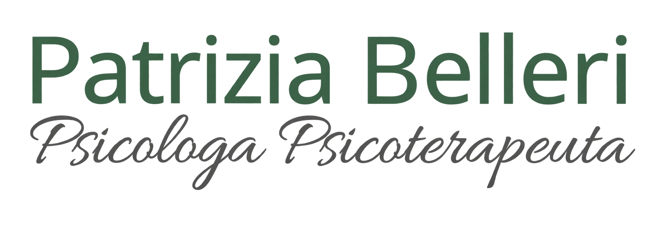 Patrizia Belleri Psicologa Psicoterapeuta